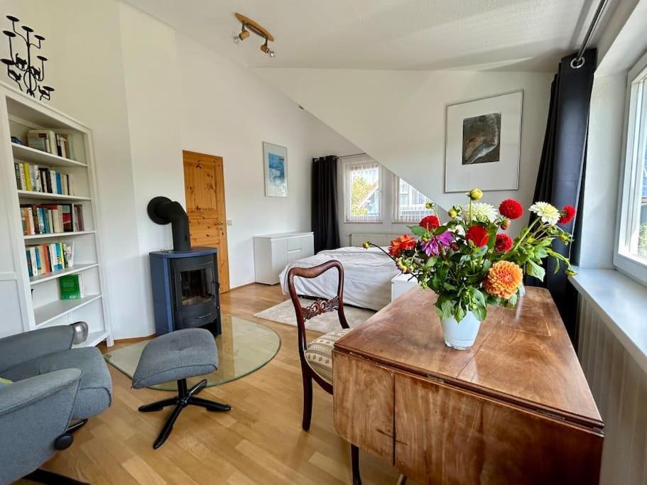Sonnige Wohnung Am Lindenberg Lohfelden Exteriér fotografie
