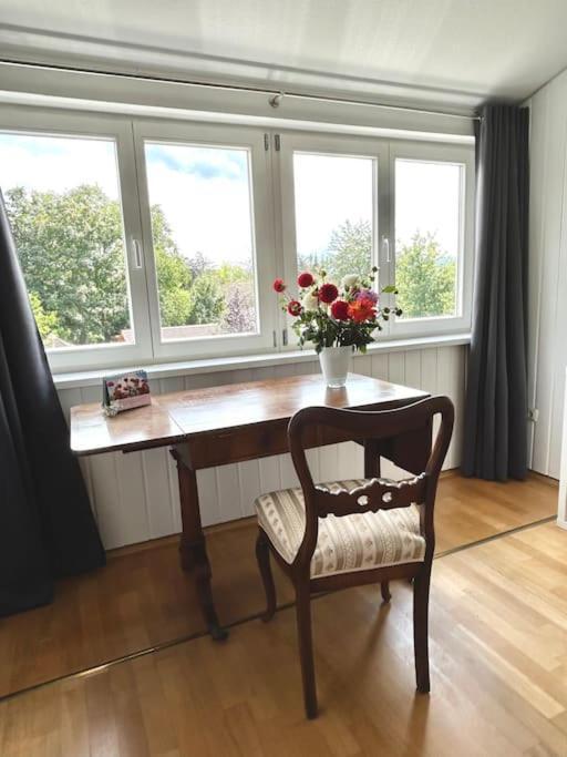 Sonnige Wohnung Am Lindenberg Lohfelden Exteriér fotografie