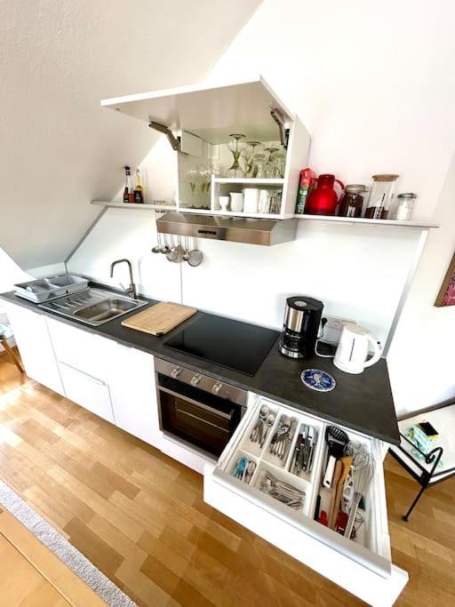 Sonnige Wohnung Am Lindenberg Lohfelden Exteriér fotografie