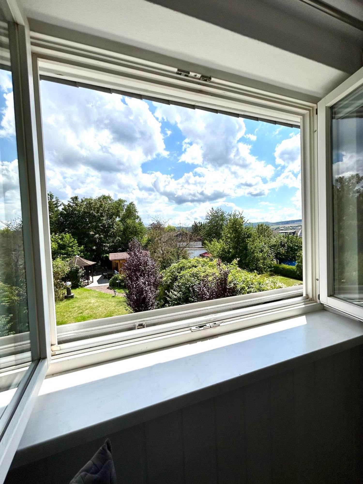 Sonnige Wohnung Am Lindenberg Lohfelden Exteriér fotografie